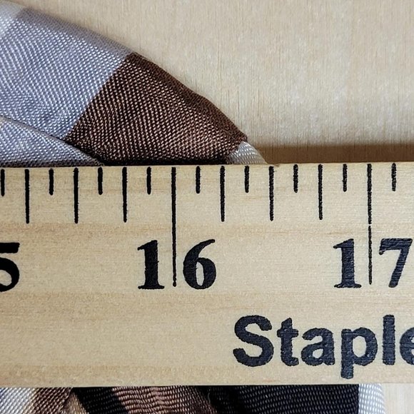 Dress Barn Women Cooper Metallic Satin Babydoll Top Blouse Women Plus Size 18/20 - Picture 9 of 11